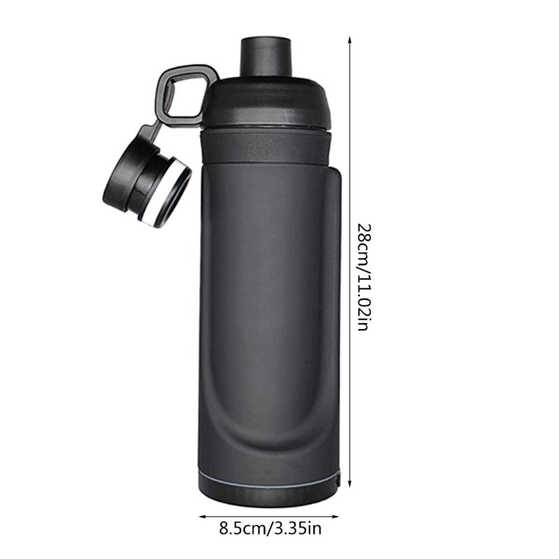 Bouteille de rangement à compartiment pour cacher des boissons Gobelet de boisson en plastique durable