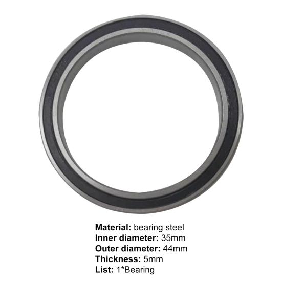6707-2RS Bearing Single Row Good Sealing Multifunction Thin Section Deep Groove Ball Bearing for Bikes
