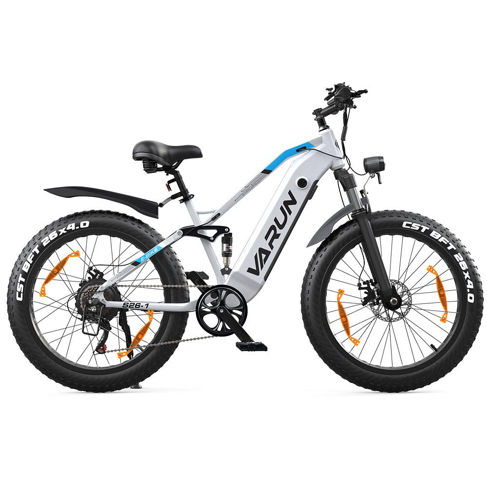 Electric Bicycle Adult VARUN 26" 750W Motor All Terrain Ebike 48V 18AH Max Range 70Km Load 150Kg S26