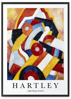 Poster In a Frame Abstraction Hartley