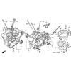 Motorcycle Crankshaft Plane Bearing For Honda VT600C Shadow VLX 1991-2007 NTV600 NTV650 XRV650  twin