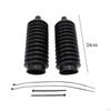 2Pcs Durable Steering Rack Boots Dustproof Cover Waterproof Car Accessories, Dust Shield Replacement