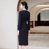 Treuroman Women's Round Neck Business Suit Set