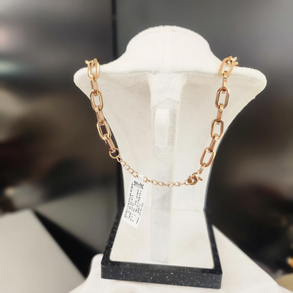 Atria Clip-Kette N Stahl Chirurgischer Stahl Halskette EWSSNSC0026PKF