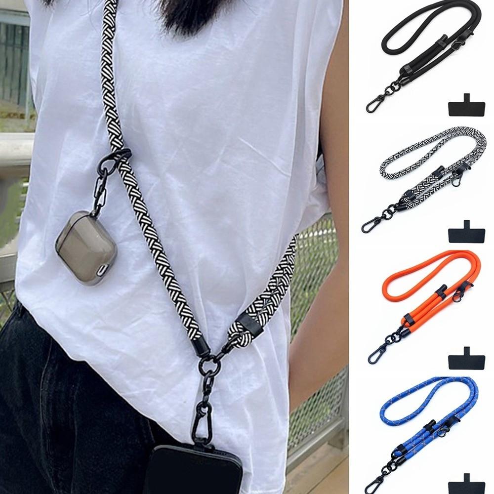 10MM Mobile Phone Lanyard Adjustable Phone Neck Straps Crossbody Phone Strap  Lanyard Patch