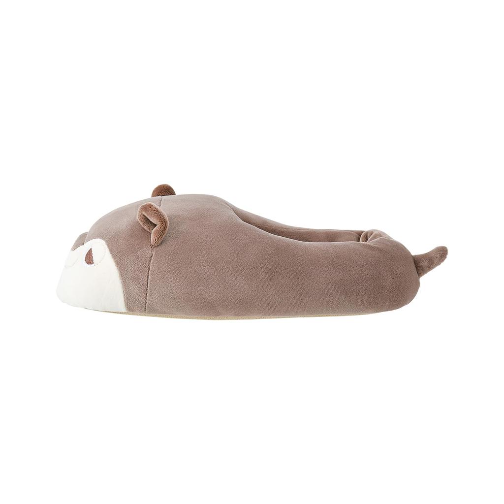 Livheart Premium Sleepy Animals Room Shoes, Otter Kururi Design, Cute, Soft and Fluffy Slippers for Indoor Use, Product Number 24411-33