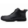 38-48 Herren Handgefertigte Echtleder Stiefel Bequeme Stiefeletten für Herren Freizeitschuhe Outdoor Workwear Schuhe