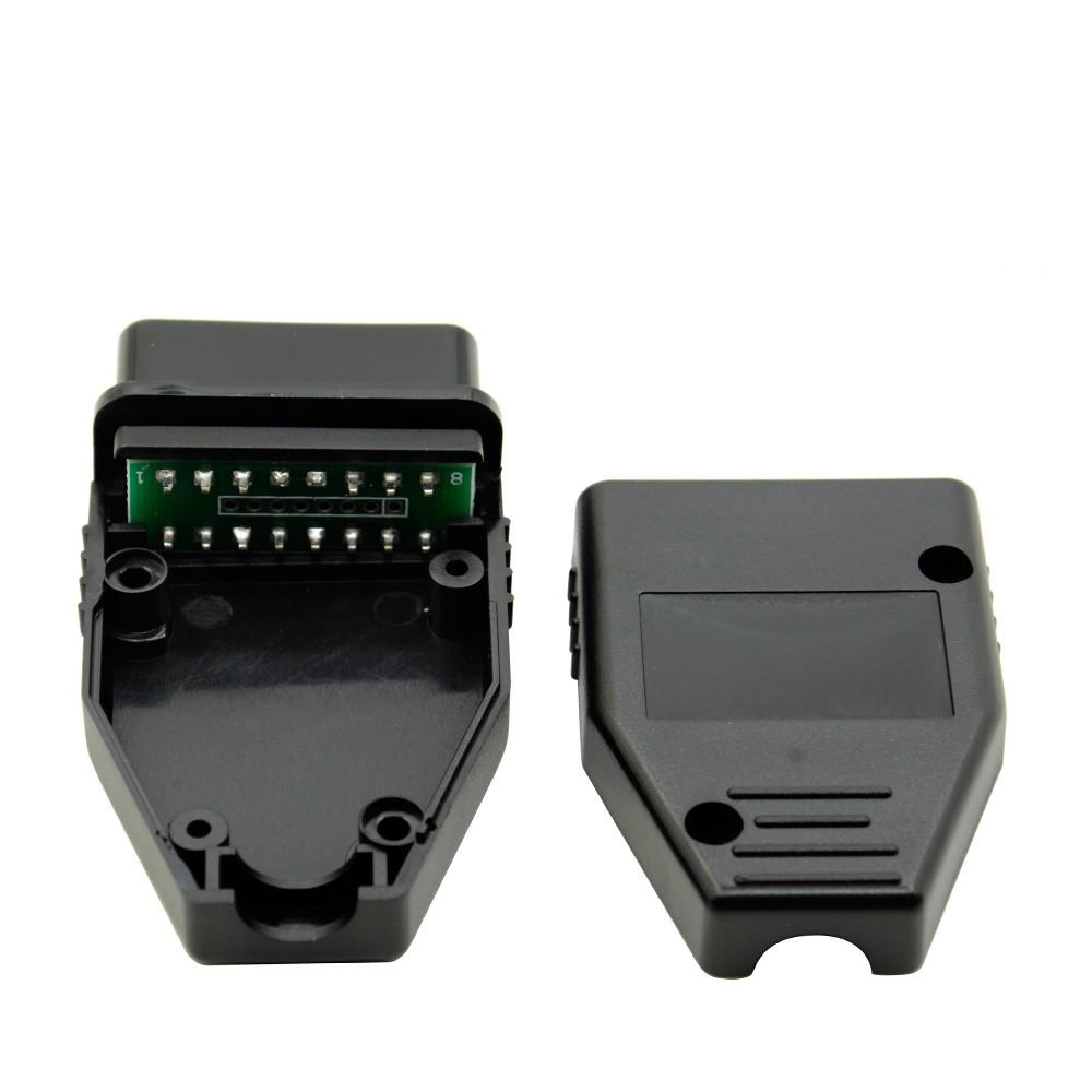 Factory Price OBD Male Plug OBD2 16Pin Connector OBD II Adaptor OBDII Connector J1962 OBD2 Connector In Stock
