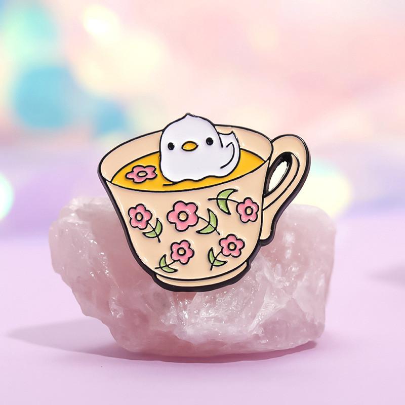 Adorable Capybara Cat Frog Pin Creative Cartoon Animal Brooch For Stylish Decoration