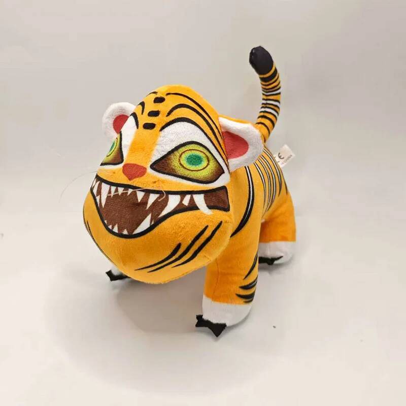 Kpop Demon Hunters Derpys Tiger Plush Toy Huntrix K Pop Demon Hunters Bear Rumi Zoey Plush Doll Demon Hunters Saja Boys Goods