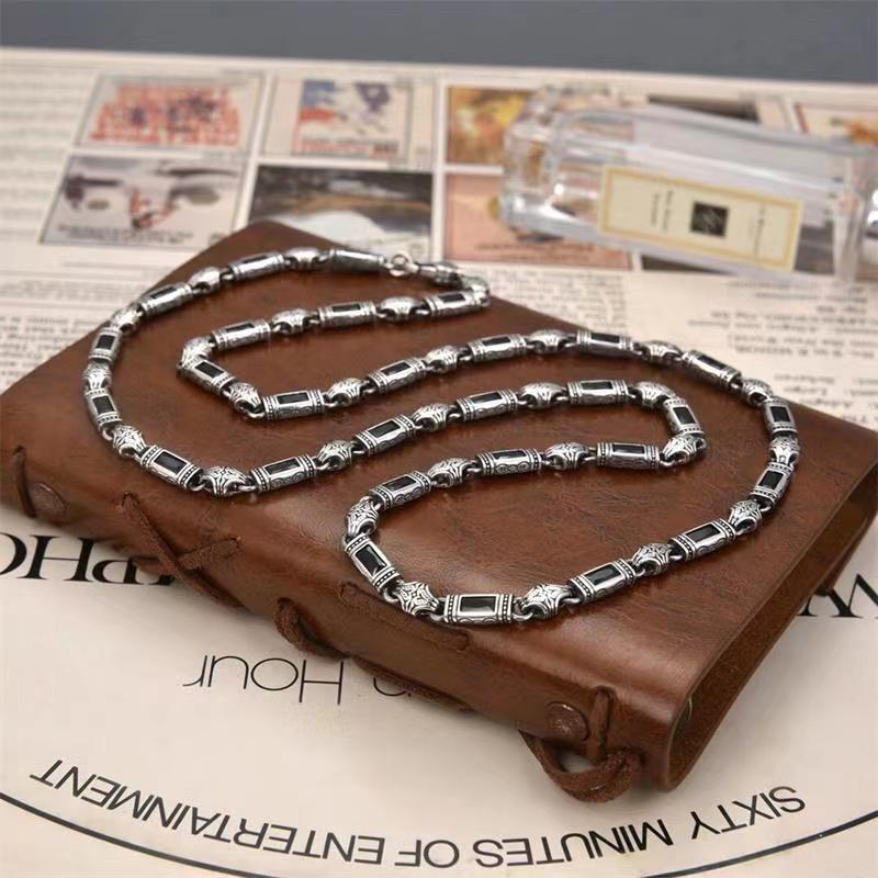 

2024 New Heavy Duty Turkish Arabesque Stone Inlaid Necklace