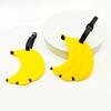1Pc Cute Banana Luggage Tag Pendant For Travel Airport Luggage Bag Anti Loss Tag Adult Travel Essential Items For Both Men A