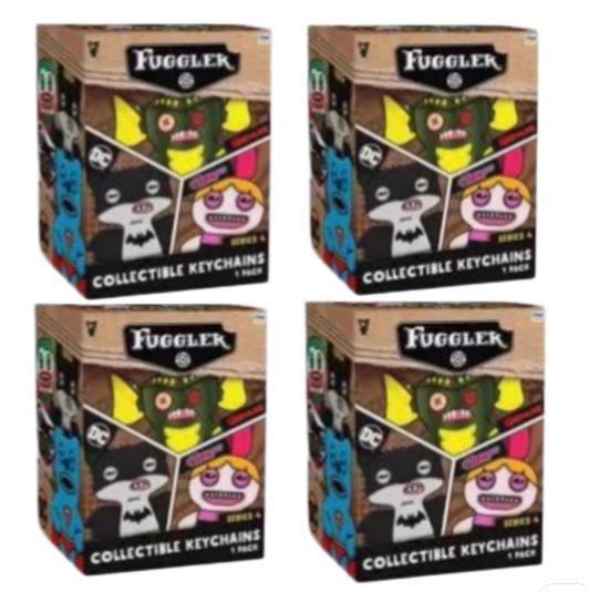 Fuggler Collectible Keychains 4 Series Collectible