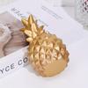 One Large Golden Pineapple Resin Decorative Ornament
