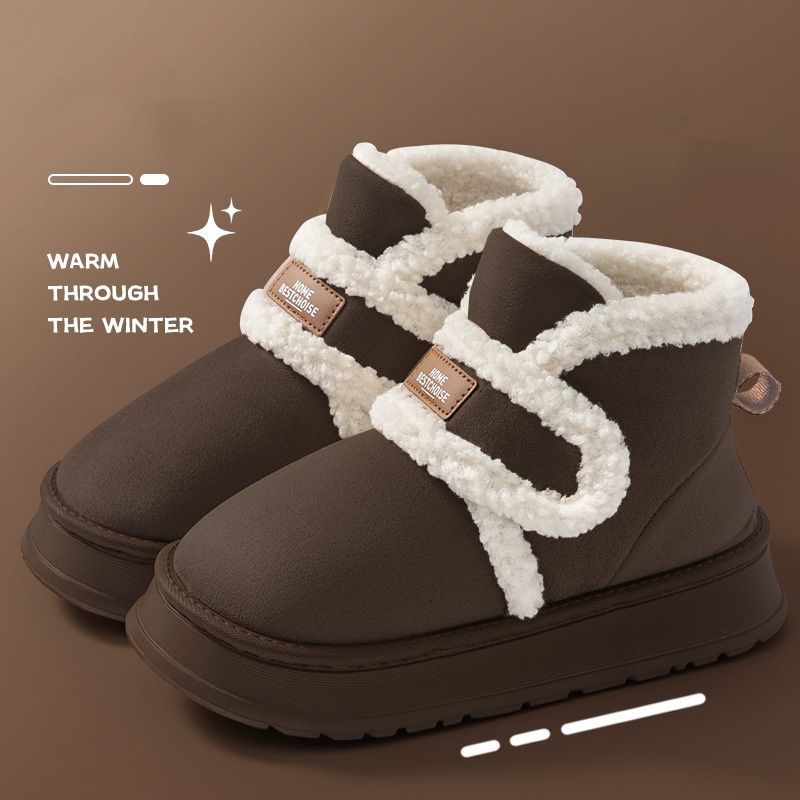 Women's Boots Thickened Snow Boots Shoes To Keep Warm In Winter