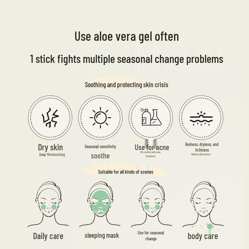 FRANIC Multi-Effect Aloe Vera Repair Gel & Cream