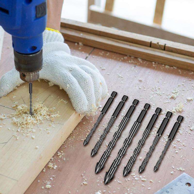 Bit Set For Drill Drill Bits For Stainless Steel Quick-Change Shock-Resistant Anti-Slip Socket Tool Precise Drilling For