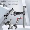 Universal Aluminum Alloy Fishing Tackle Box Set: Left-Hand Rod Holder, Fish Keeper, Bait Tray