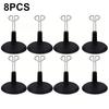 8pcs Adjustable Doll Stands Portable Display for Toys Dolls and Collectibles Dolls Holders Secure Display Compact Peg Stand