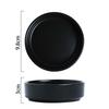 Round Soy Sauce Dish Household Seasoning for Condiments Kitchen Camping