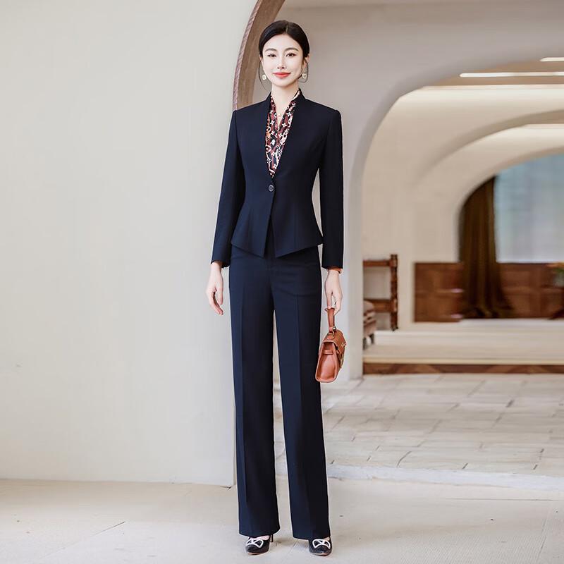 Women s Professional Blazer & Bottom Set 3XL