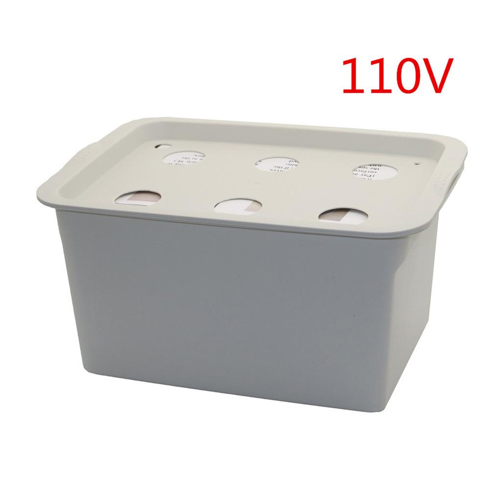 6-Hole Soilless Nursery Box 220V/110V Plant Hydroponic System Vegetable Flower Cultivation Seedling Grow Container With Air Pump