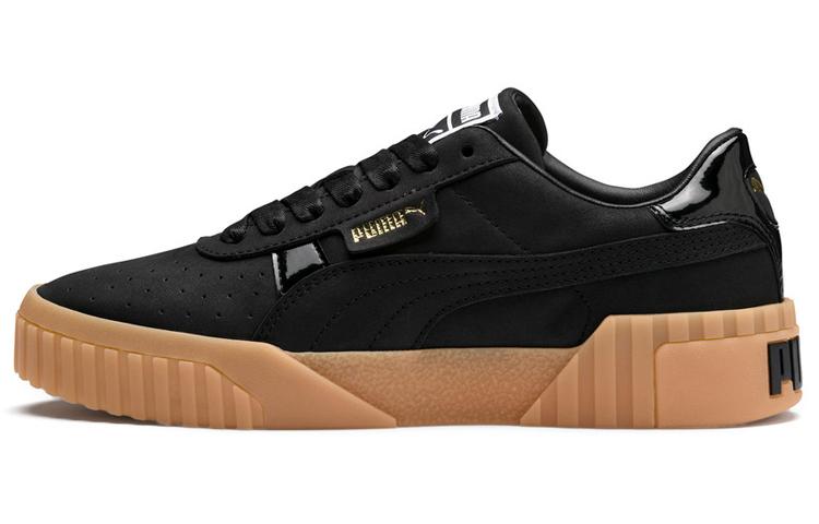 PUMA Cali Nubuck  Black  Women s 369161-03 36