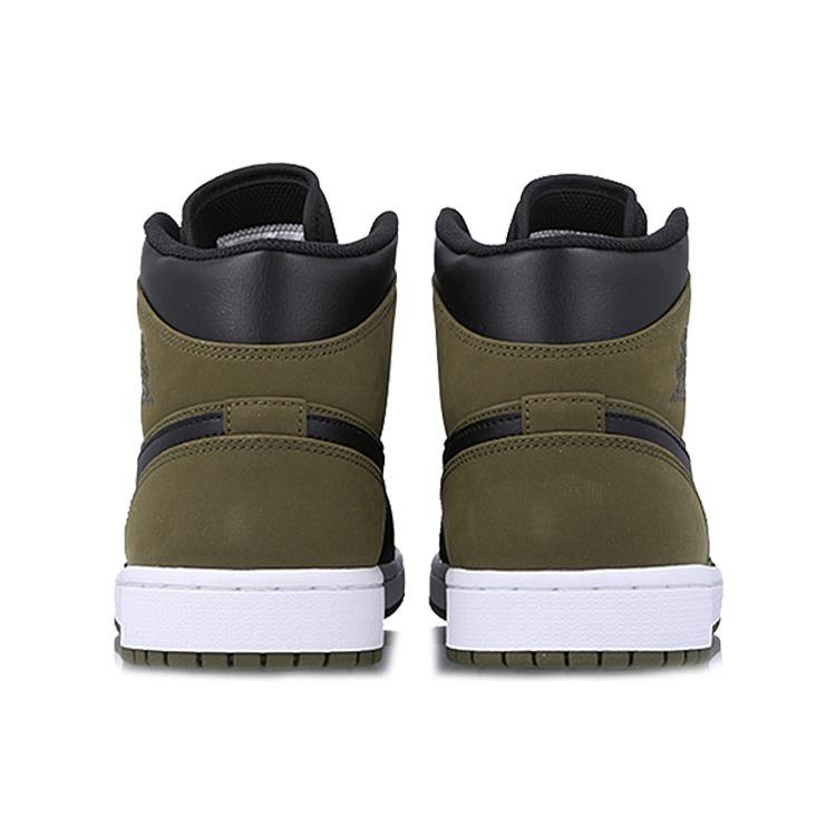 Jordan 1 Tela Oliva Medio 554724-301