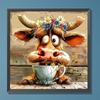 Paint By Numbers Kit On Canvas DIY Oil Art Cow Picture Home Wall Decor