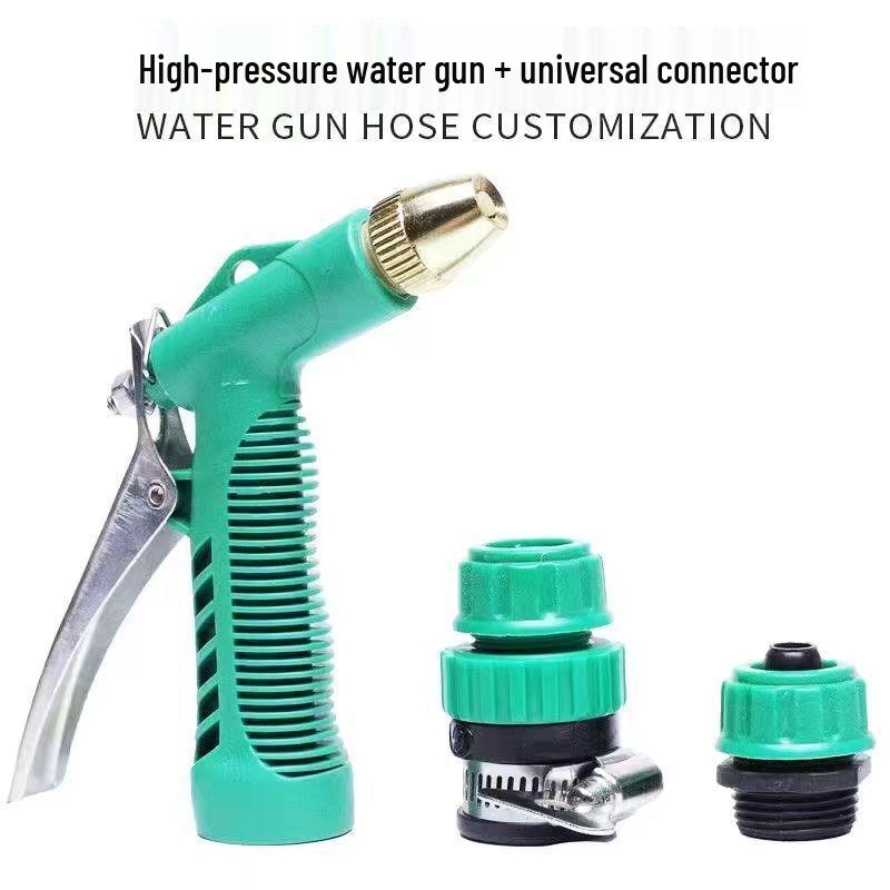 High Pressure Water Gun Set - Anti-Freeze & Explosion-Proof Hose for Watering, Car Washing & Household Use