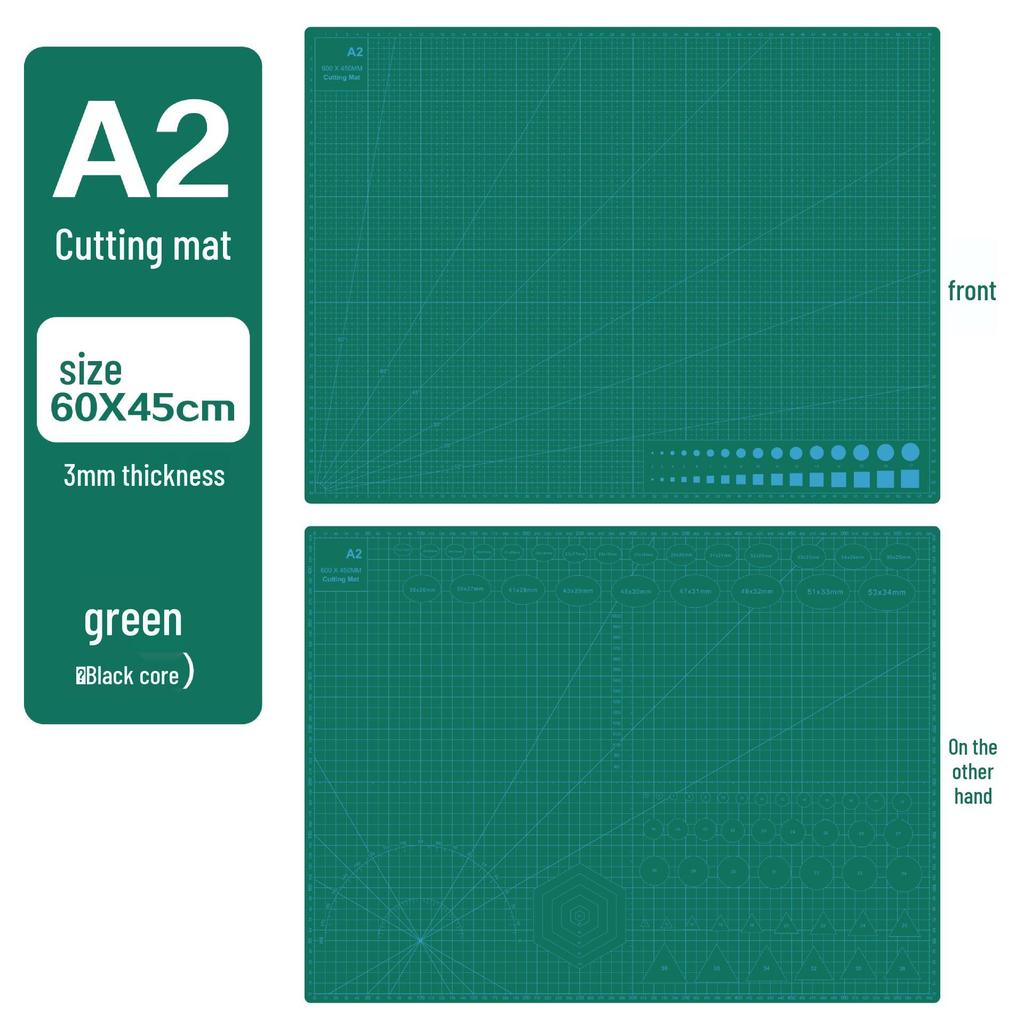 Thickened Multi-Purpose Cutting and Engraving Mat (A3, A2, A4)