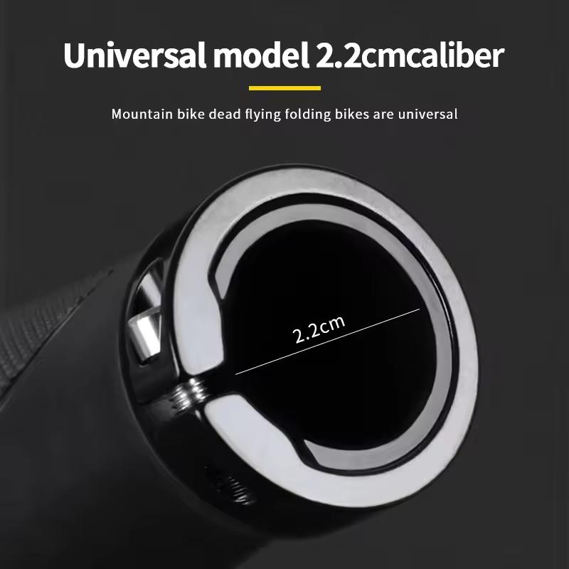 TPR Rubber Integrated Cycling Ergonomics Bicycle Handlebar Grips Shock Absorption MTB BMX Mountain Bicycle Handlebar Grips
