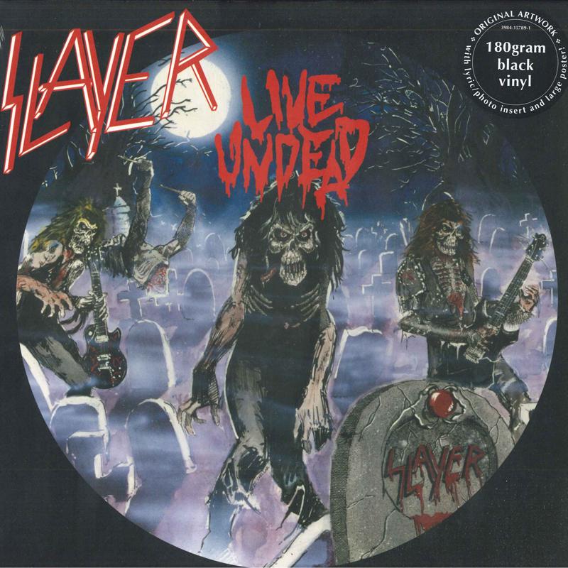 

LP Record SLAYER - Live Undead 3984157891 Metal Blade Rec 2021 Europe Rock