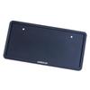 WANGAN357 1 New Standard License Frame Rubber Silicone Soft Dress Up License Frame (Black)