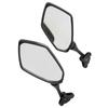 Pair Motorcycle Rearview Mirrors Black Visibility Replacement for Honda CBR F4 Racing