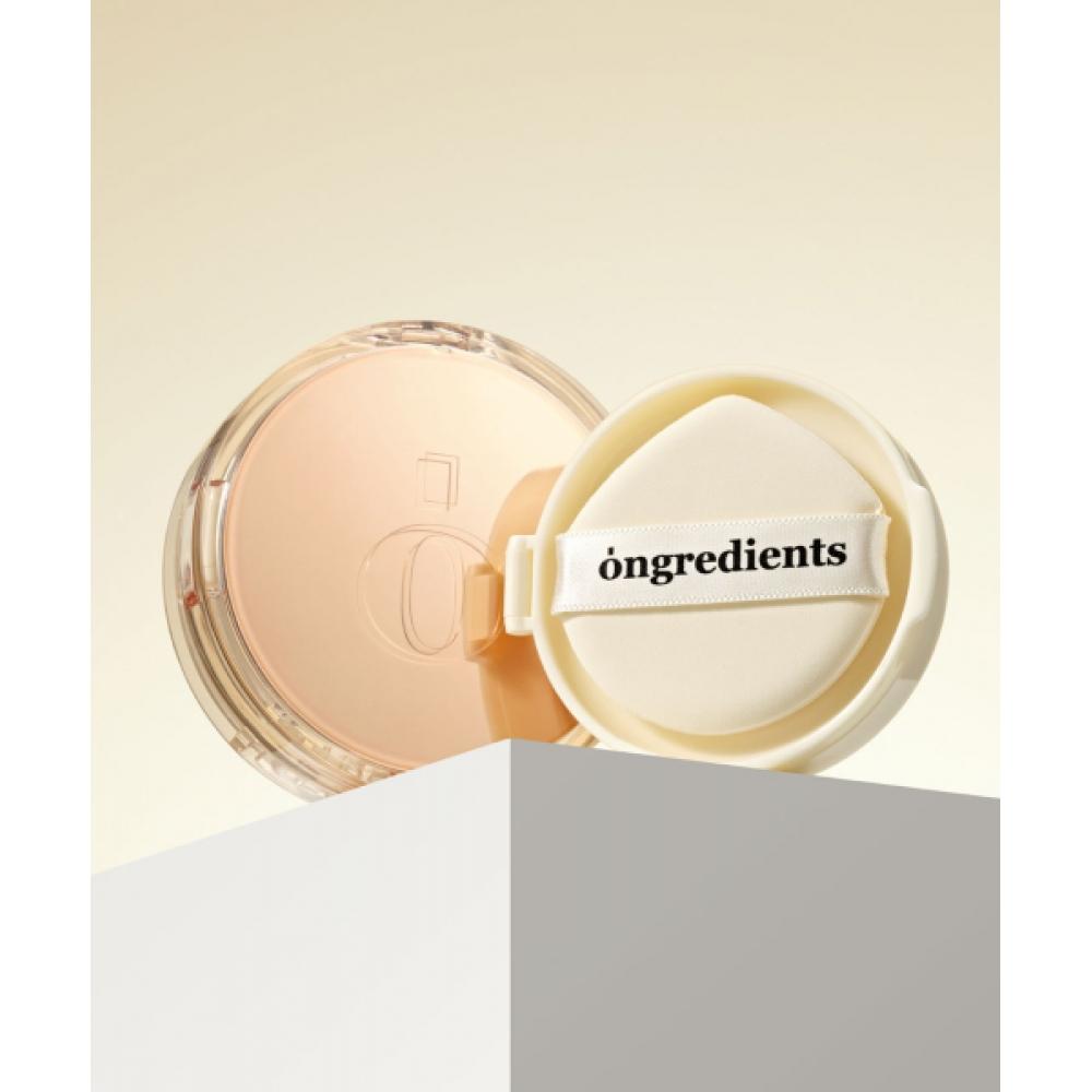 Ongredients [original Product+refill] Skin Barrier Glow Cover Cushion 14g [21N] Yunsul