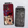 One Piece Luffy Brother Case for Honor 200 400 Lite 8X Magic5Lite X8 70 X7 90 X5b X6 X9a Black Soft Phone Cover