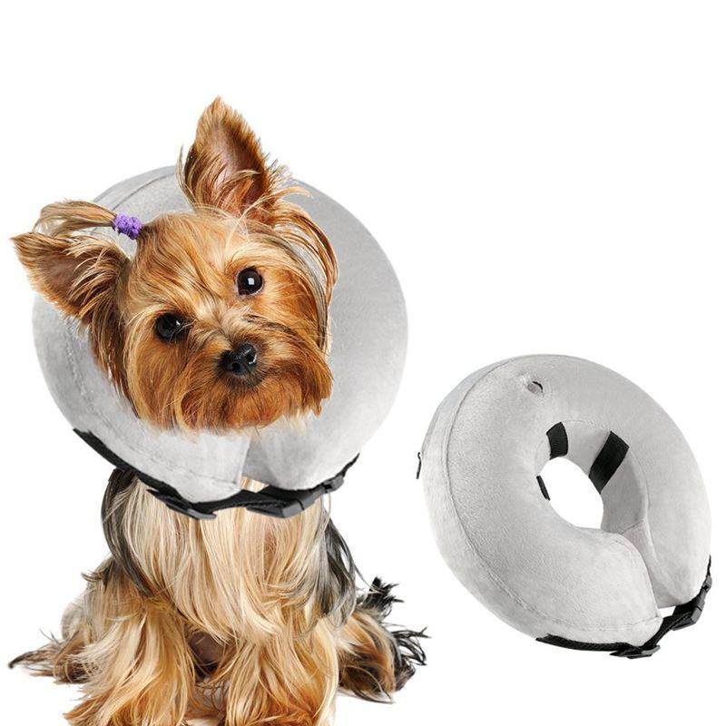 soft inflatable dog collar