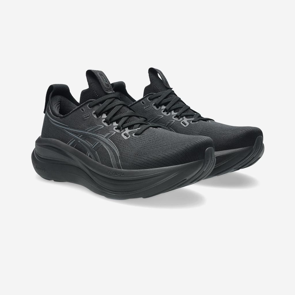 [ASICS] Gel-Nimbus 28 Wide [1011C144-BLACK/GRAPHITE GREY]