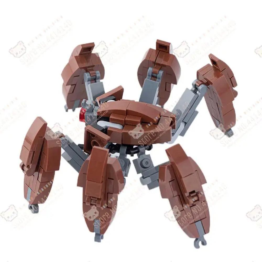 Movie Series Crab Droid MOC Building Blocks Sci-Fi Battle Robot Action Figure Model Decoration DIY Assembly Bricks Toys For Kids