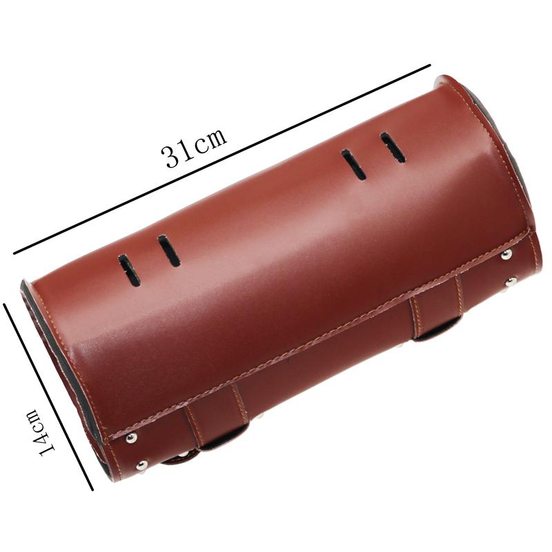 LMoDri w nowym stylu uniwersalny motocykl PU skórzany sakwa torba podsiodłowa torba na bagaż dla Harley Yamaha Honda Suzuki