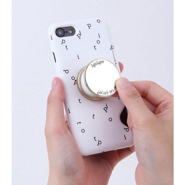 TPTIPO Mirror Mirror Jewelry Smart GripTok, Silver, 1 Piece