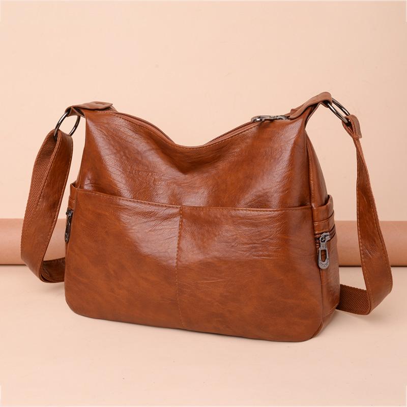 Women's shoulder crossbody multibag  soft leather  luxury bags  designer style