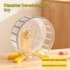Hamster Transparent Running Wheel Toy For Hamster Quiet Running Exercise Toy Easy To Disassemble And Clean Pets Accessories