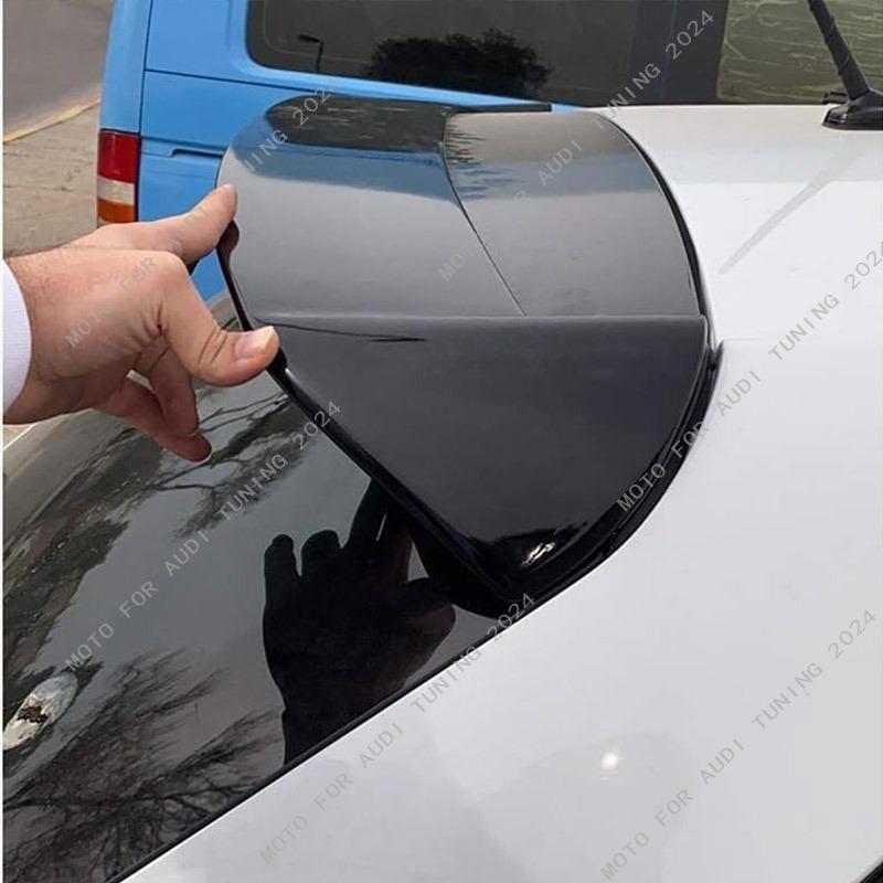 Per Seat Ibiza MK5 F6 Hatchback 2017-2023 Spoiler a Labbro sul Tetto del Bagagliaio Posteriore dell'Auto Tappo Ala di Coda Nera Lucida Accessori Bodykit