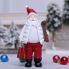 Christmas Figurine Figure Decors Resin Santa Clauses Statue Christmas Decorative Figurines Table Centerpiece for Holiday