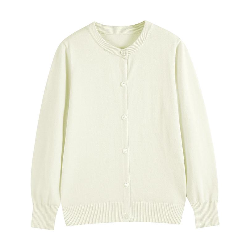 

Детский вязаный кардиган-свитер-пальто на весну-осень 2025 для мальчиков и девочек - Классический стиль 140cm