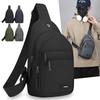 Large Capacity Men's Chest Bag – Waterproof & Durable Crossbody Sling for Outdoor Sports & Everyday Carry