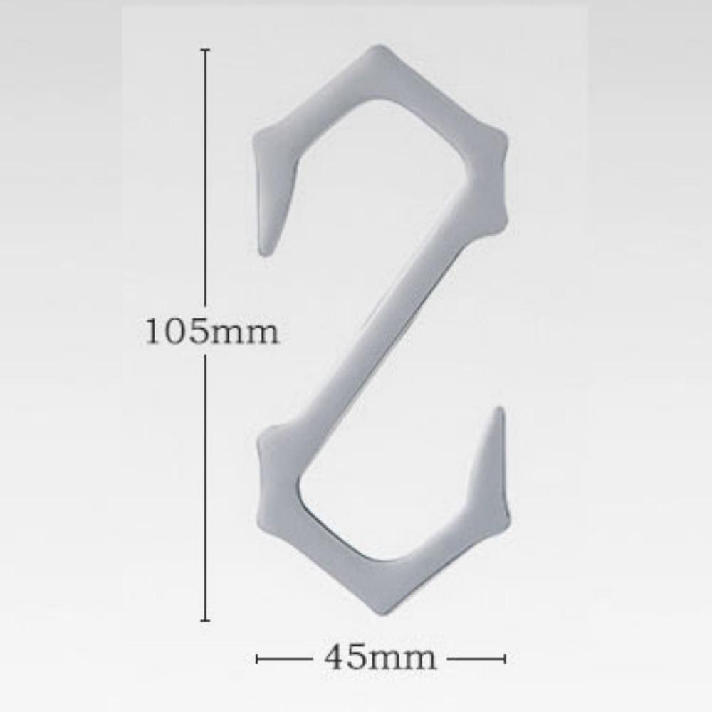 

Stainless Steel Outdoor S-shaped Hook Simple Connecting Buckle New Storage Hook Outdoor Tools 3