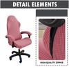 Elastic Gaming Chair Cover Solid Color Seat Protectors Computer Chair Cover  Home Decor